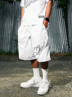 "ENDLESS PURSUIT" MESH SHORTS