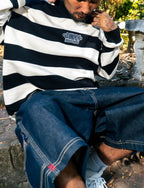 “STRIPE SERIES" CREWNECK