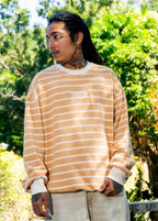 “STRIPE SERIES" CREWNECK