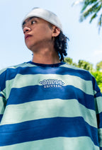 “STRIPE SERIES" CREWNECK