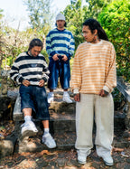 “STRIPE SERIES" CREWNECK