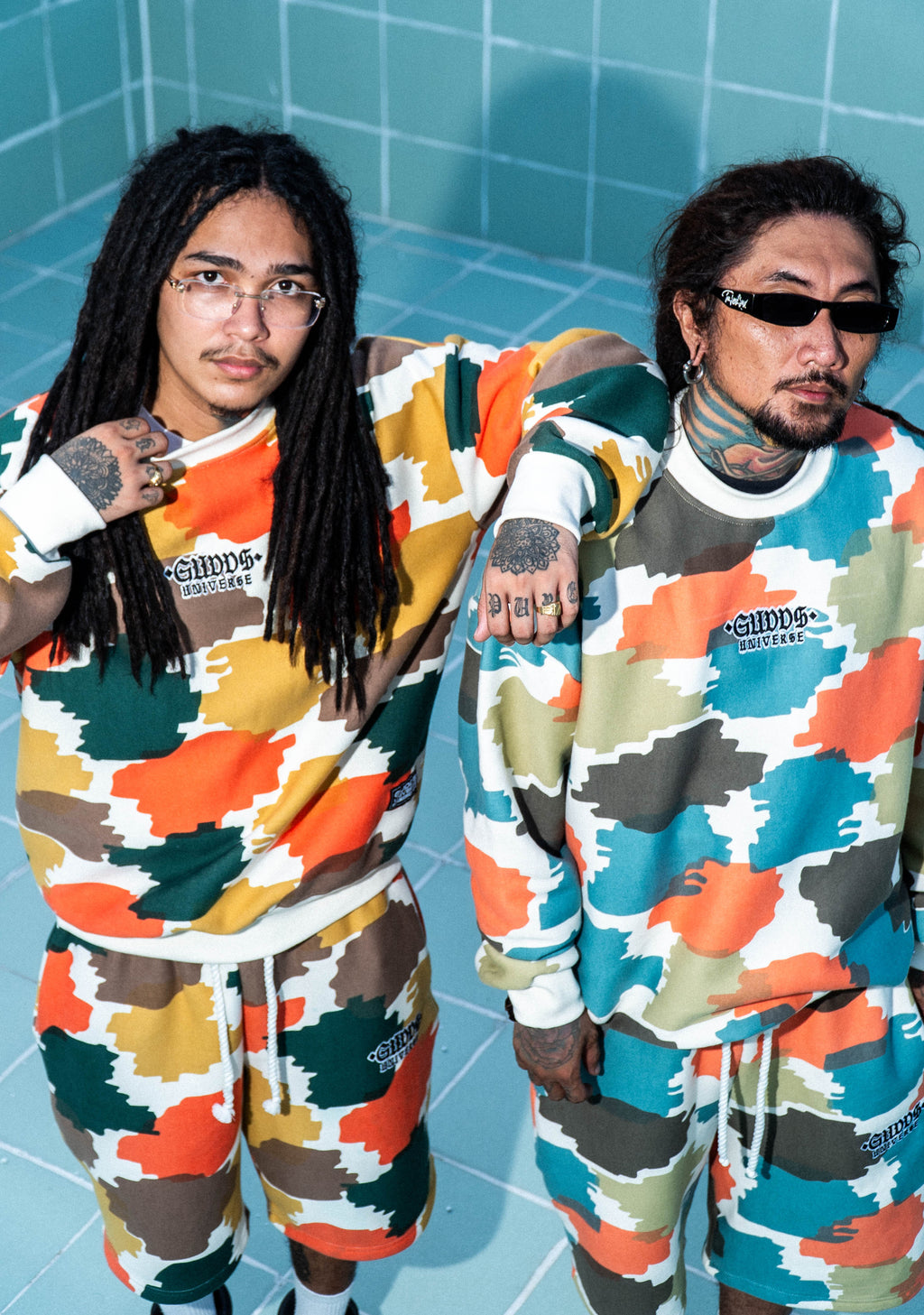 GUDDS "BRUSH CAMO" CREWNECK