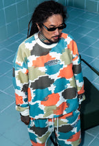 GUDDS "BRUSH CAMO" SWEATSHORT