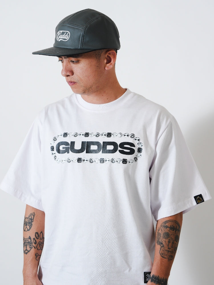 SCRIPT CAPSULE 5-PANEL LEATHER CAP