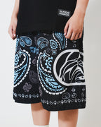 PAISLEY MESH SHORTS