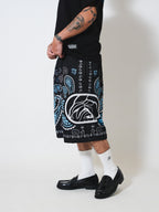 PAISLEY MESH SHORTS