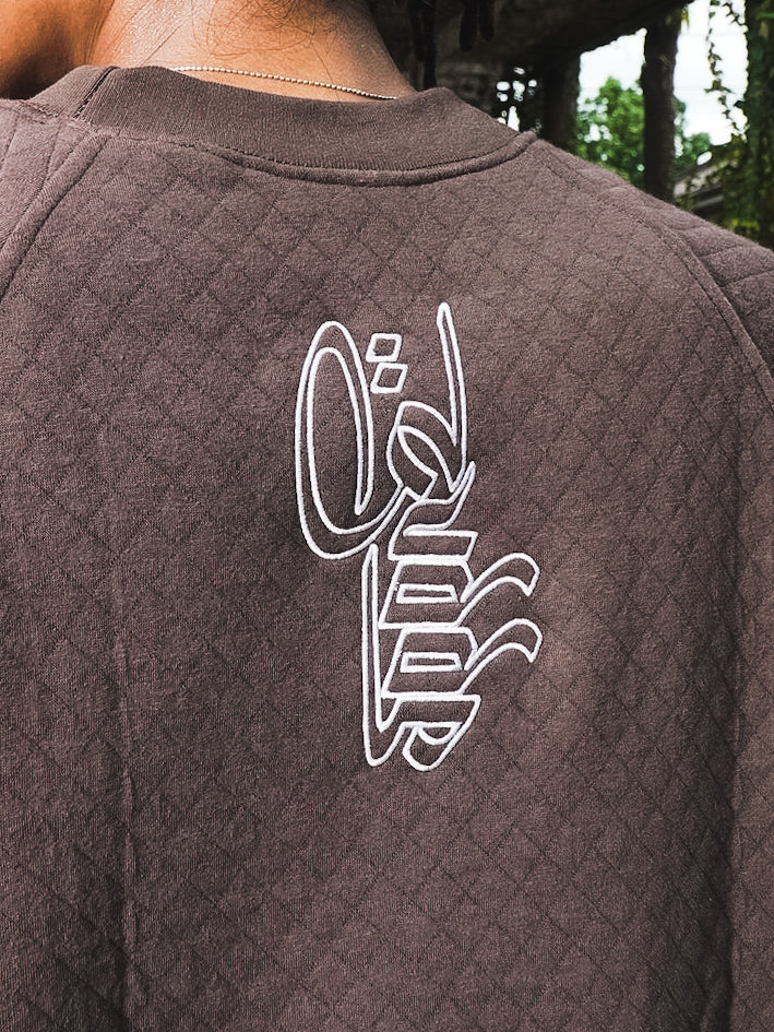 EMBROIDERED DIAMOND CUT LONGSLEEVES