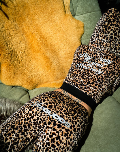 SheGUDDS - “COZY” LEOPARD COUTURE HODDIE