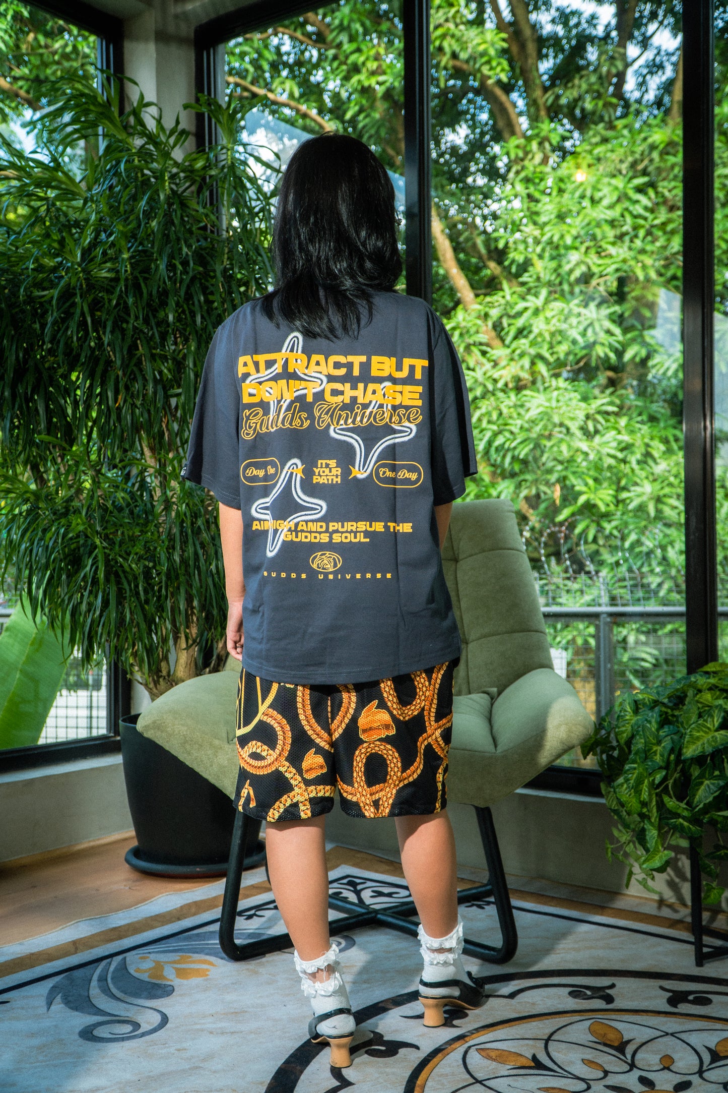 GUDDS UNIVERSE - “ATTRACT” GRAPHIC TEE