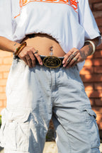 "STAINLESS STEEL OVAL" BELT (LIMITED EDITION)