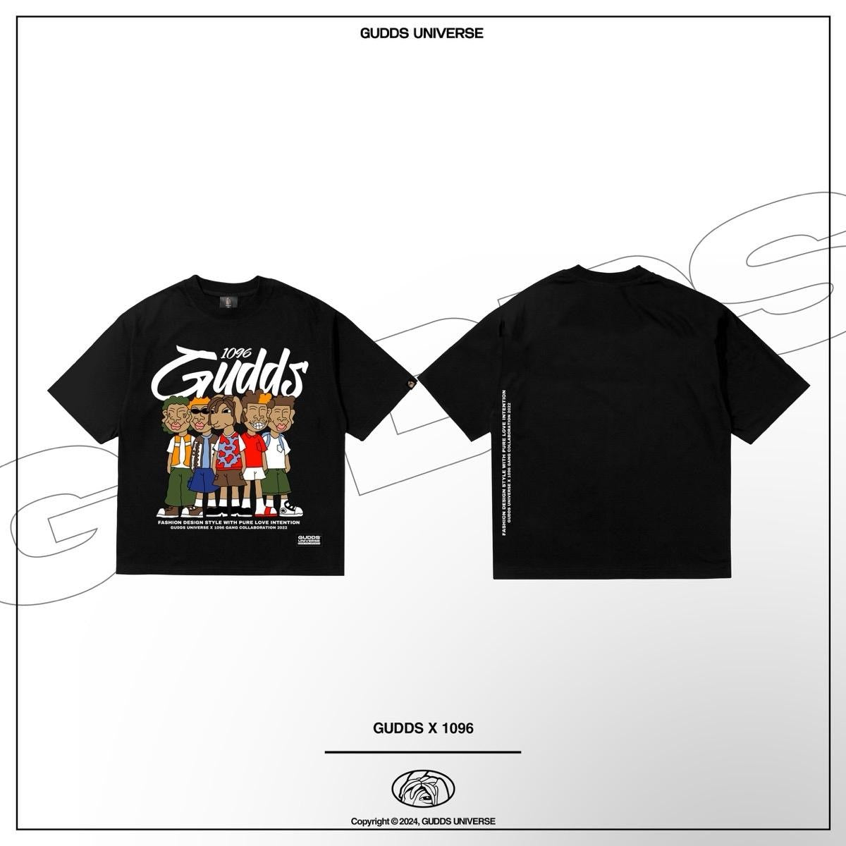 GUDDS UNIVERSE " 1096 x GUDDS " GRAPHIC TEE