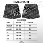 “OVAL SCRIPT” MESH SHORT