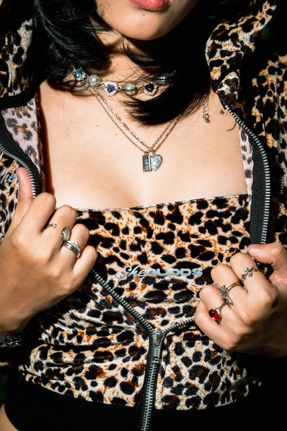 SheGUDDS - “COZY” LEOPARD COUTURE HODDIE