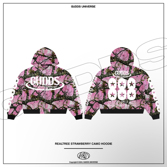 GUDDS UNIVERSE - “REAL TREE STRAWBERRY” HOODIE