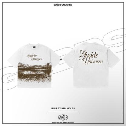 GUDDS UNIVERSE - “BUILT BY STRUGGLES” GRAPHIC TEE