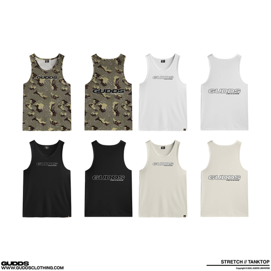GUDDS UNIVERSE  -  “STRETCH”   TANK  TOP