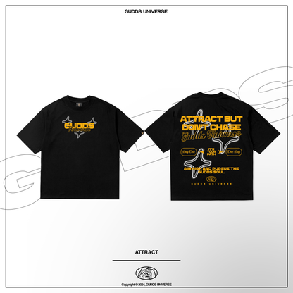 GUDDS UNIVERSE - “ATTRACT” GRAPHIC TEE
