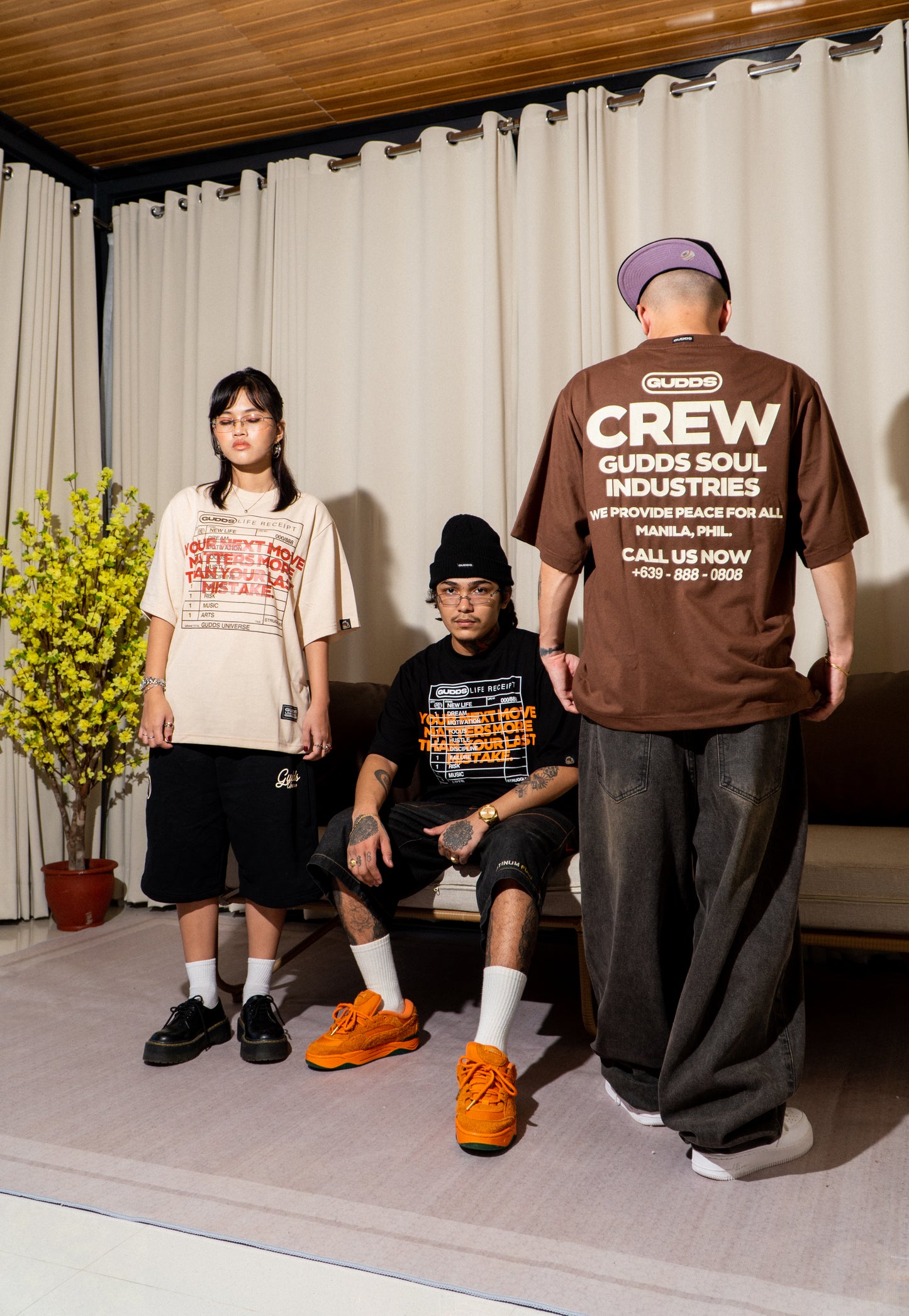 GUDDS UNIVERSE - “LIFE RECEIPT” GRAPHIC TEE