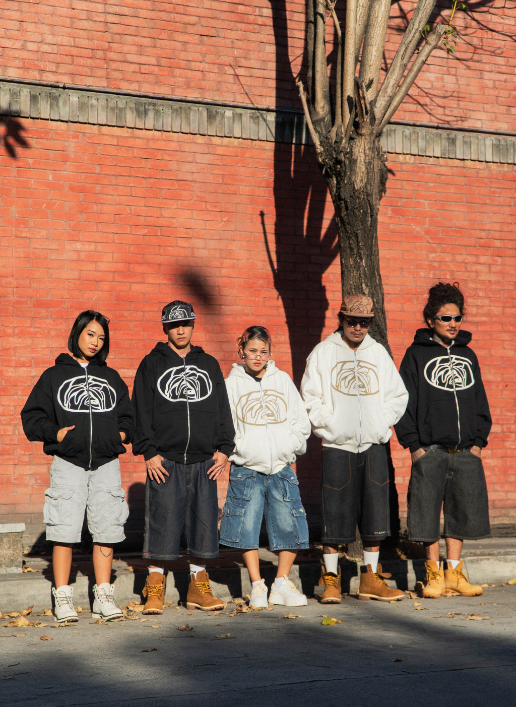 GUDDS - "OVAL" ZIP UP HOODIE (LIMITED PIECES)