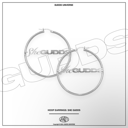 GUDDS - “HOOP” EARRINGS (LIMITED PIECES)
