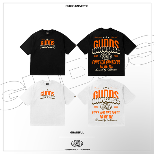 GUDDS UNIVERSE - “GRATEFUL” GRAPHIC TEE