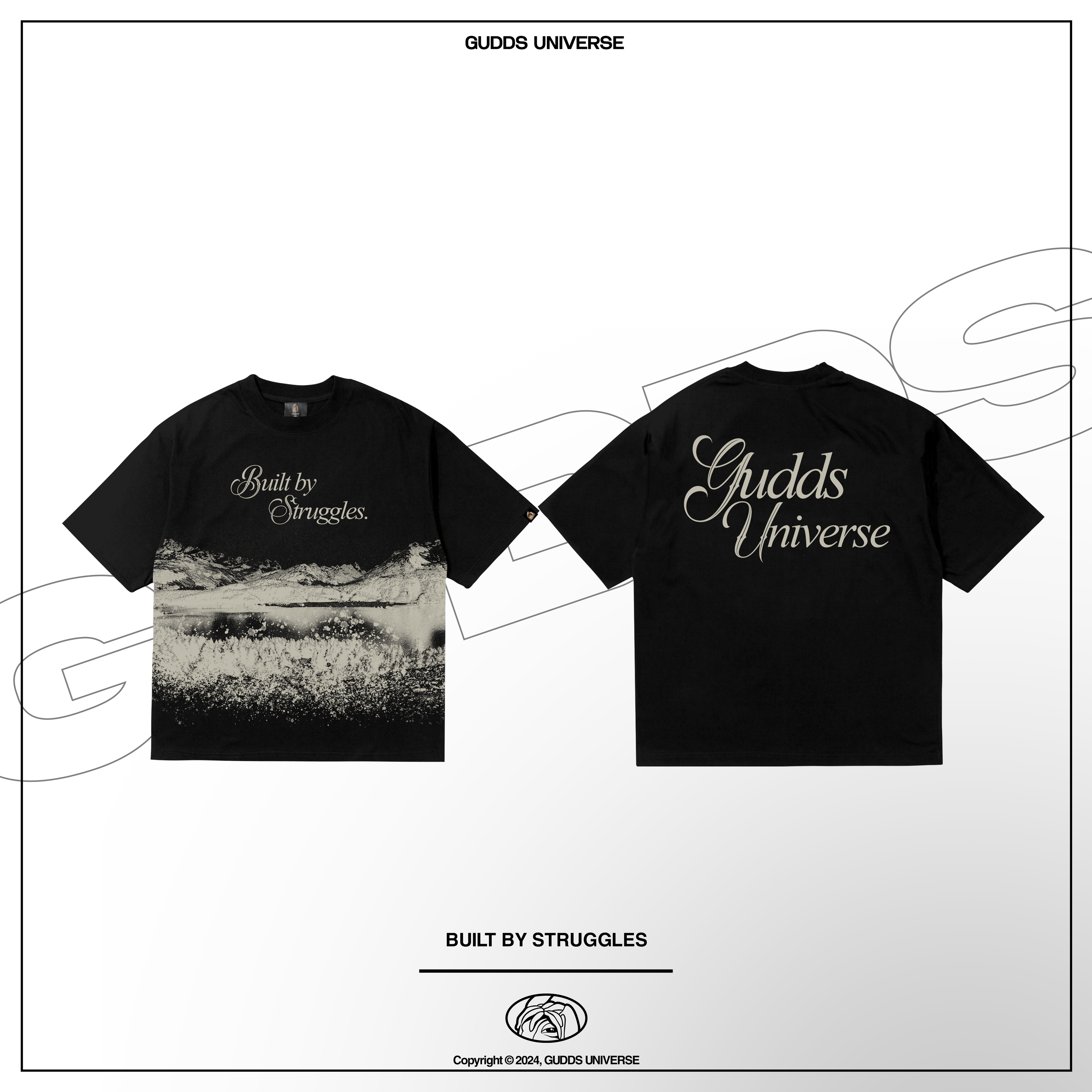 “BUILT BY STRUGGLES” GRAPHIC TEE