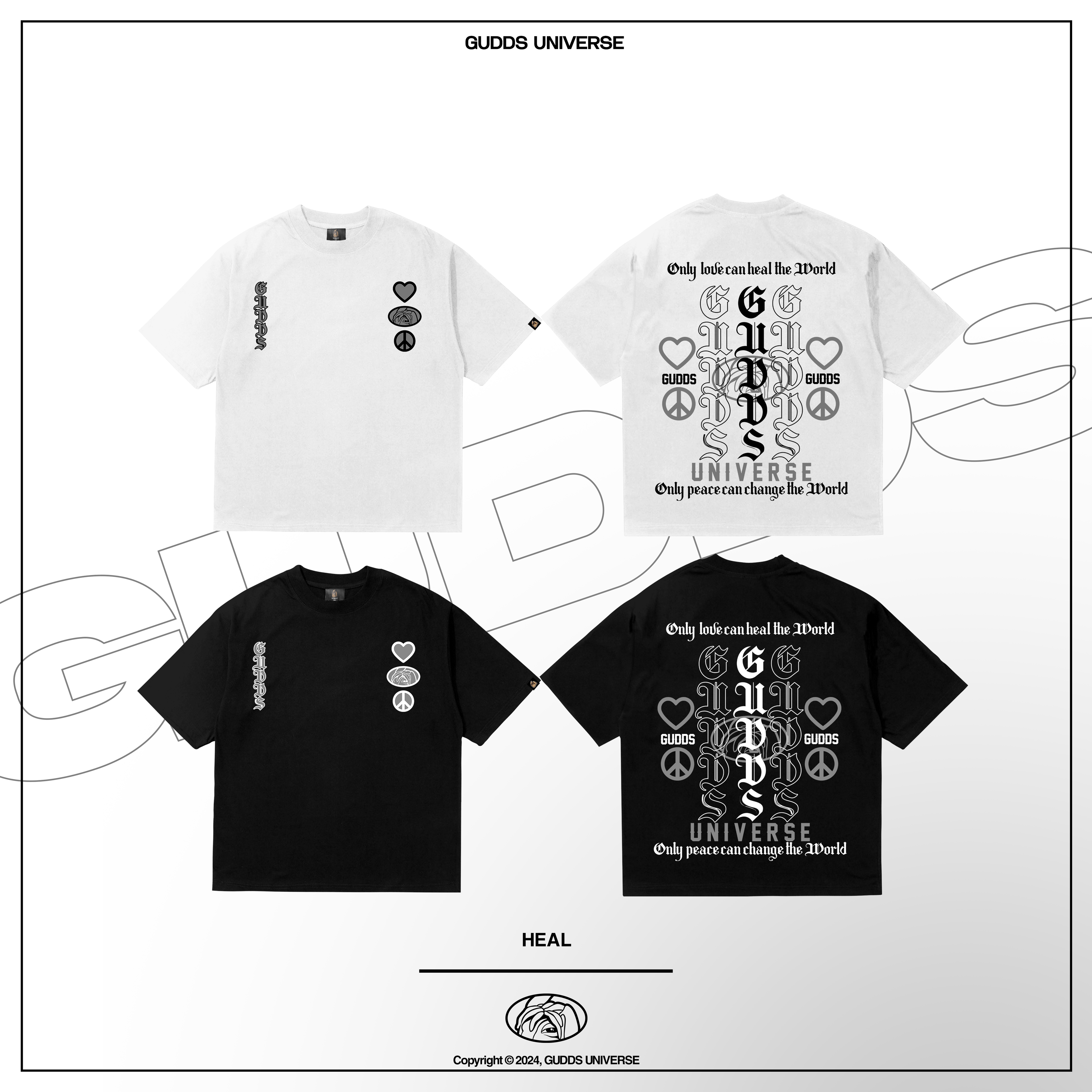 “HEAL” GRAPHIC TEE