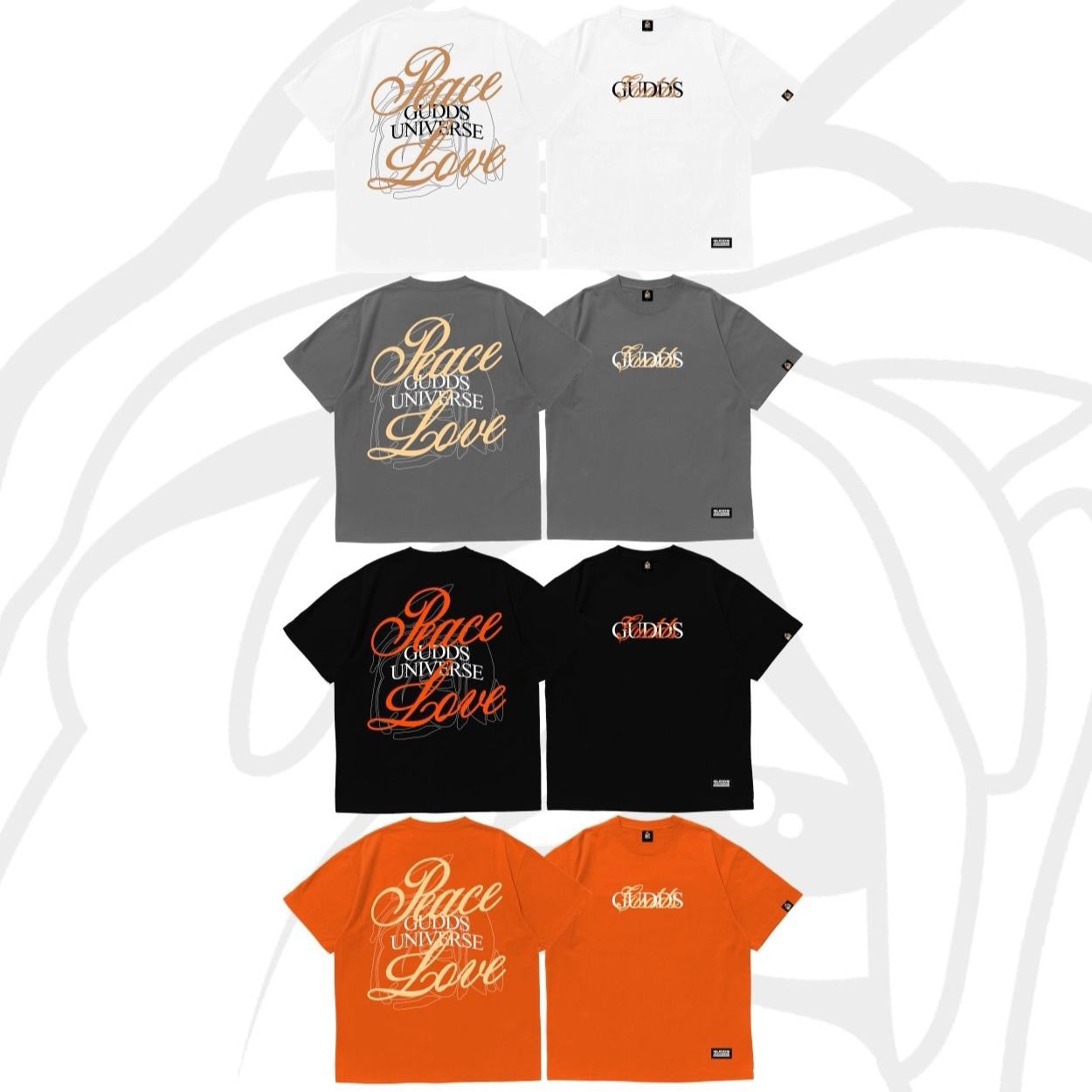 "PEACE AND LOVE" GRAPHIC TEE