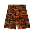 ORENJI CAMOU 6 POCKET CARGO JORTS