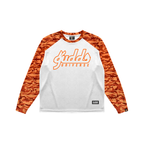 2 TONE ORENJI CAMOU WAVES RAGLAN