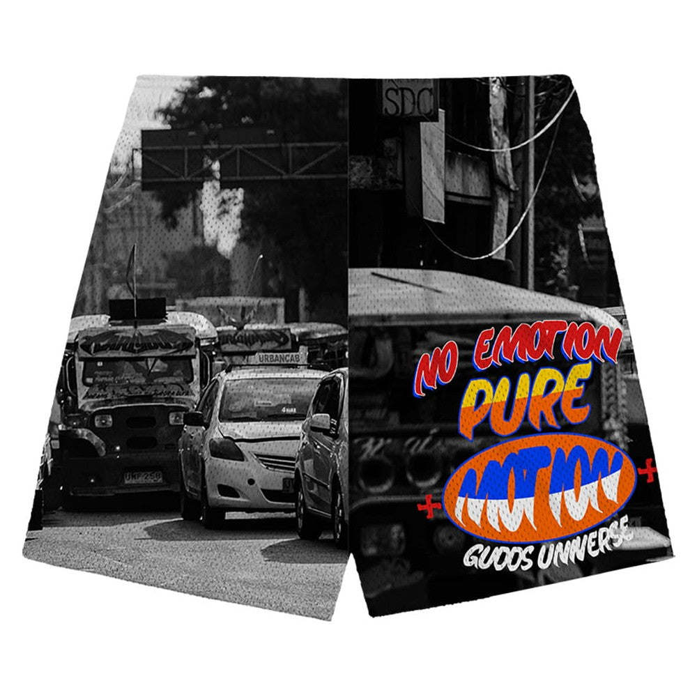 "ESTRIBO" MESH SHORTS