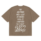 "BE REAL" TEE