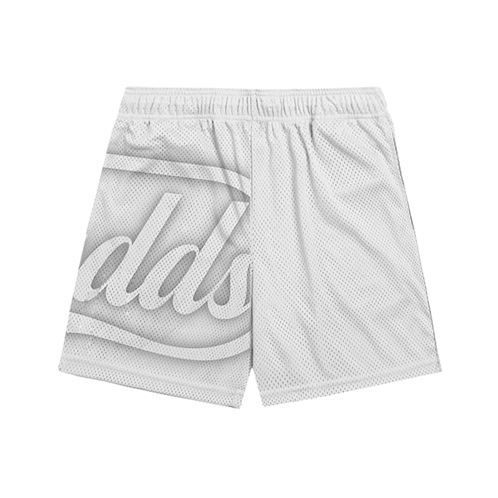 "SCRIPT CAPSULE" MESH SHORTS