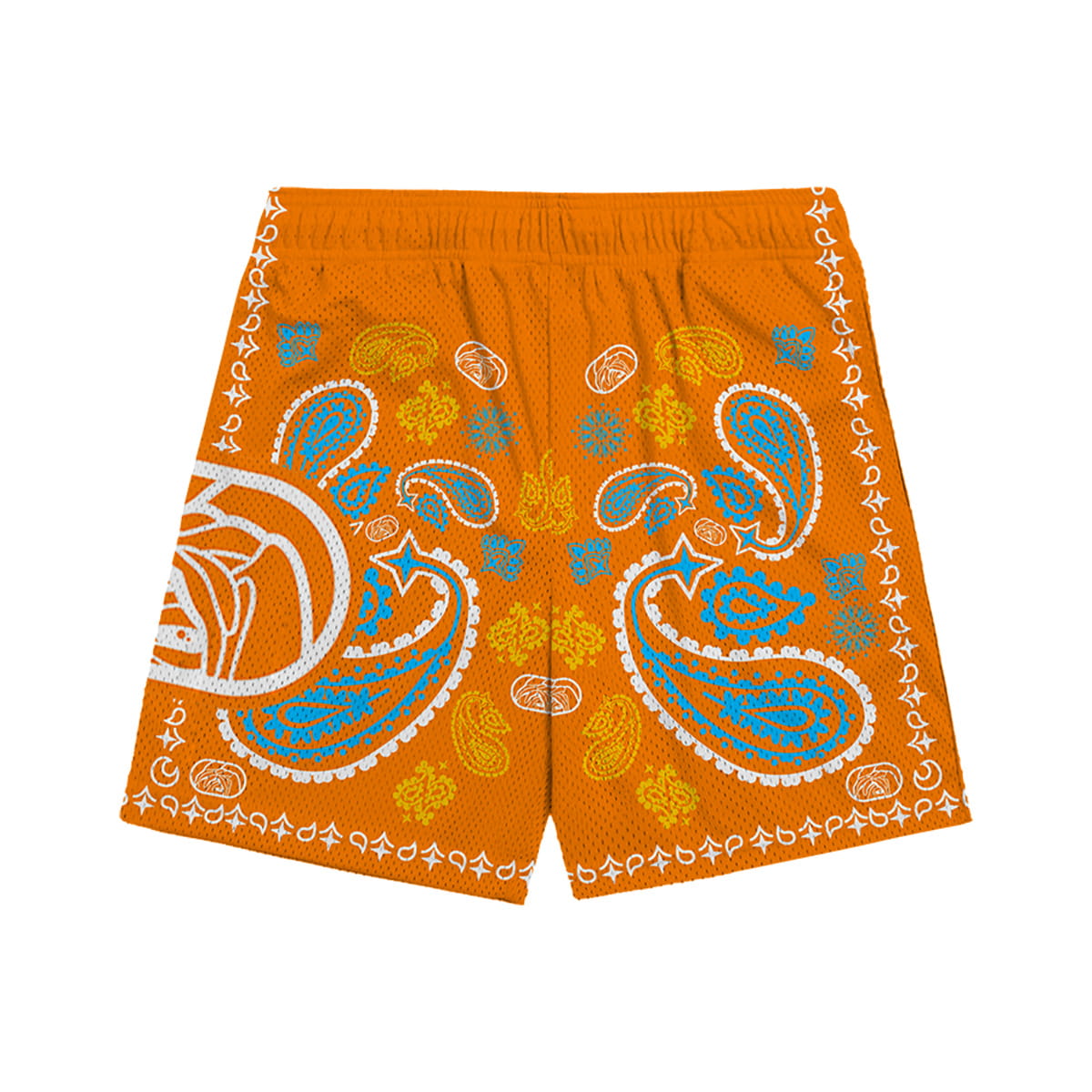 PAISLEY MESH SHORTS