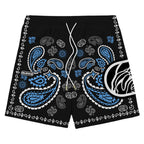 PAISLEY MESH SHORTS
