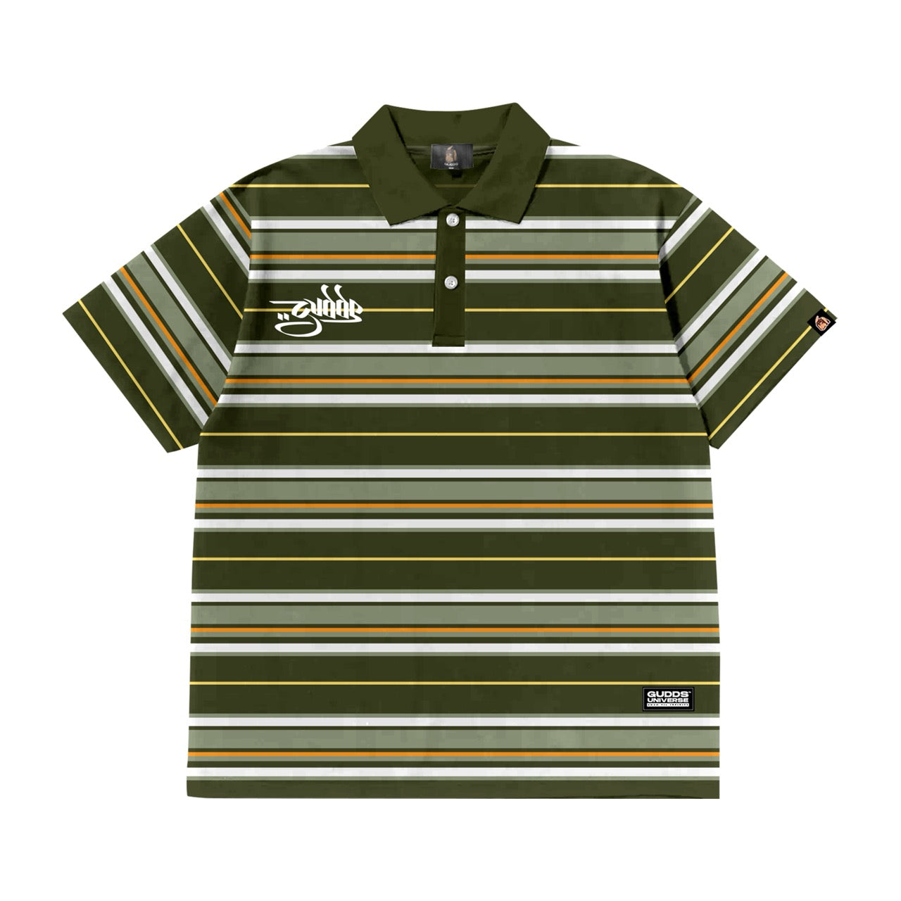 EMBROIDERED MATCHA POLO SHIRT