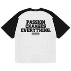"PASSION" RAGLAN TEE