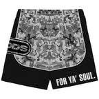 "PIXEL CAMOU" MESH SHORTS