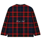 “PLAID FULL MESH” LONGSLEEVES