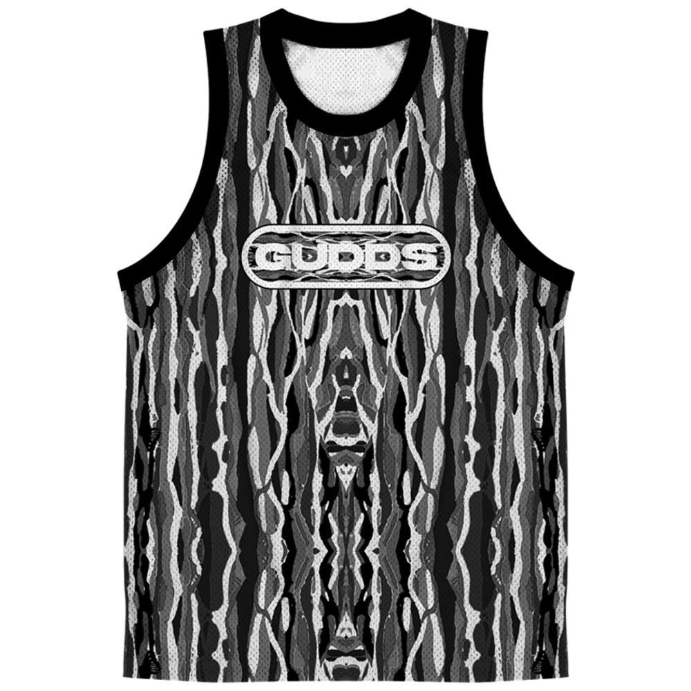 “COOGI” FULL MESH JERSEY TOP