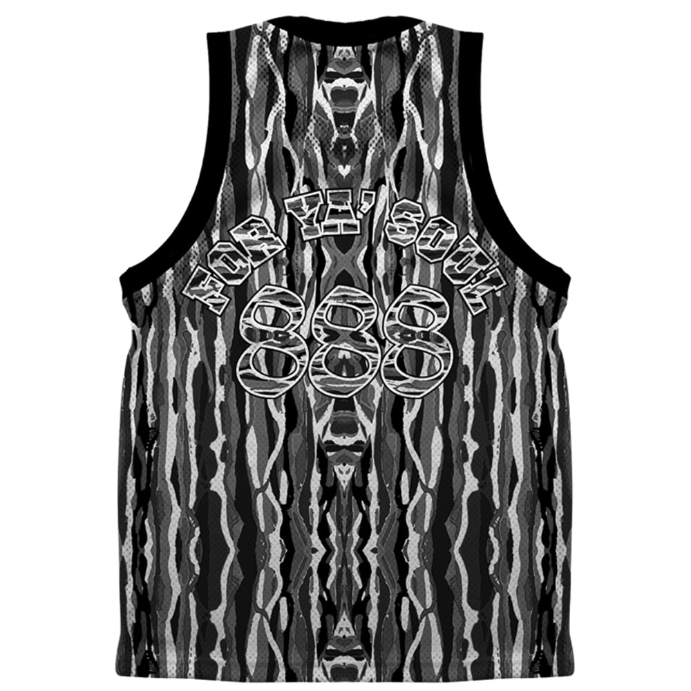 “COOGI” FULL MESH JERSEY TOP
