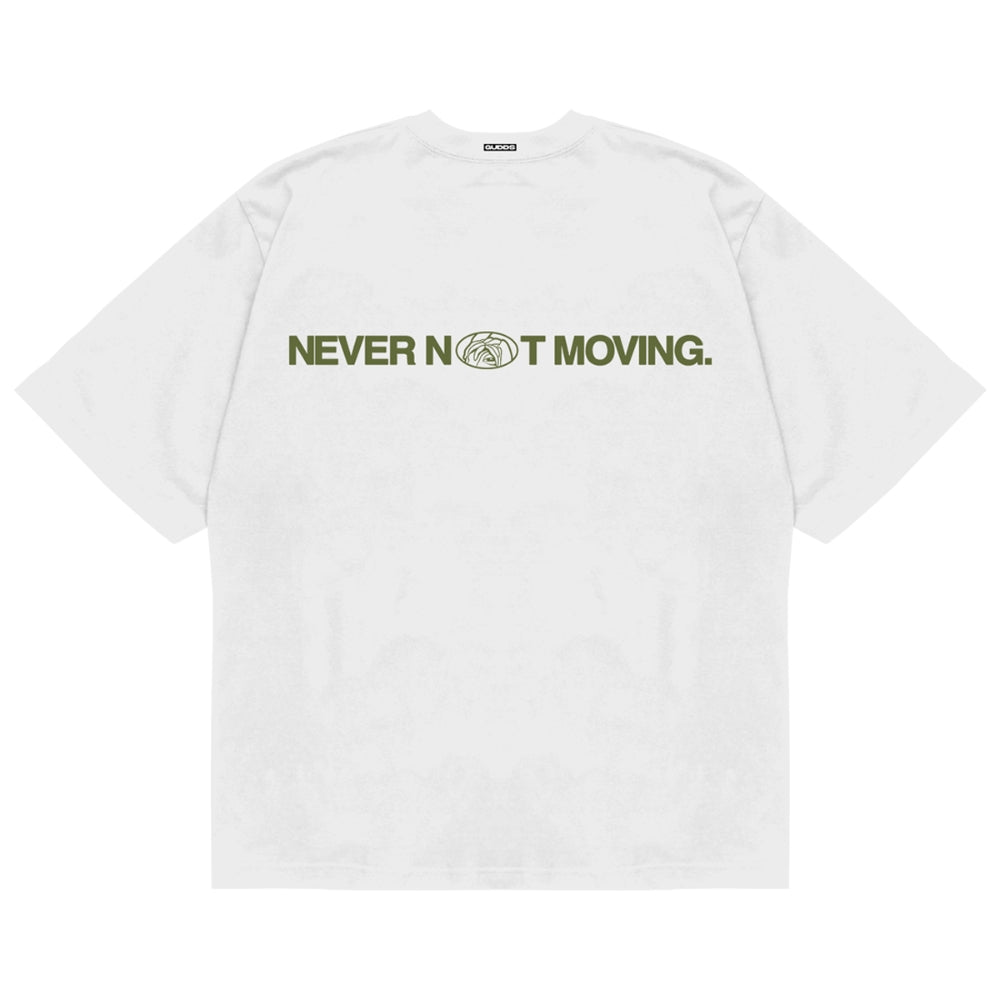 "OVAL CAMO" TEE (NEVER NOT MOVING)