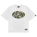 "OVAL CAMO" TEE (NEVER NOT MOVING)