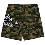 "ARMY CAMOU" MESH SHORTS