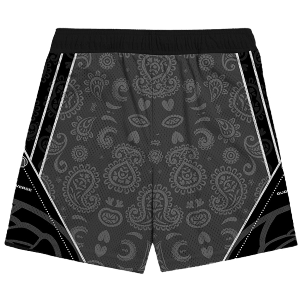 “STEALTH BANDANA" MESH SHORTS