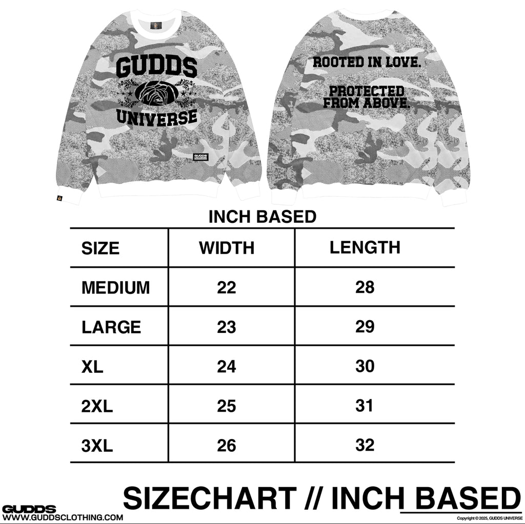 “LUX CAMO” EXCLUSIVE SWEATER