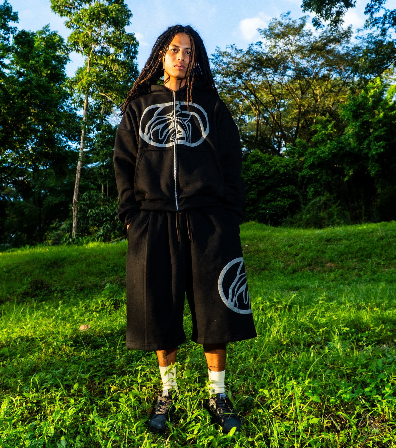 “CAPSOUL” ZIP UP HOODIE