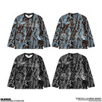 “STRETCH L/S MESH” JERSEY TOP