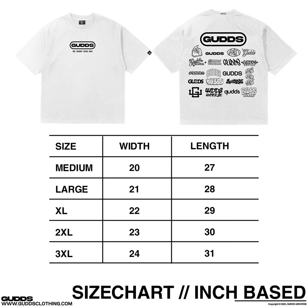 “ALL LOGOS” GRAPHIC TEE