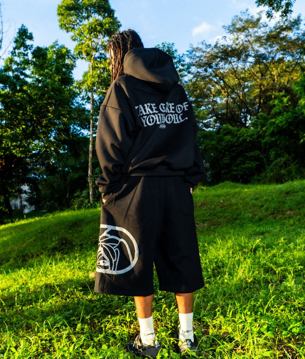 “CAPSOUL” ZIP UP HOODIE